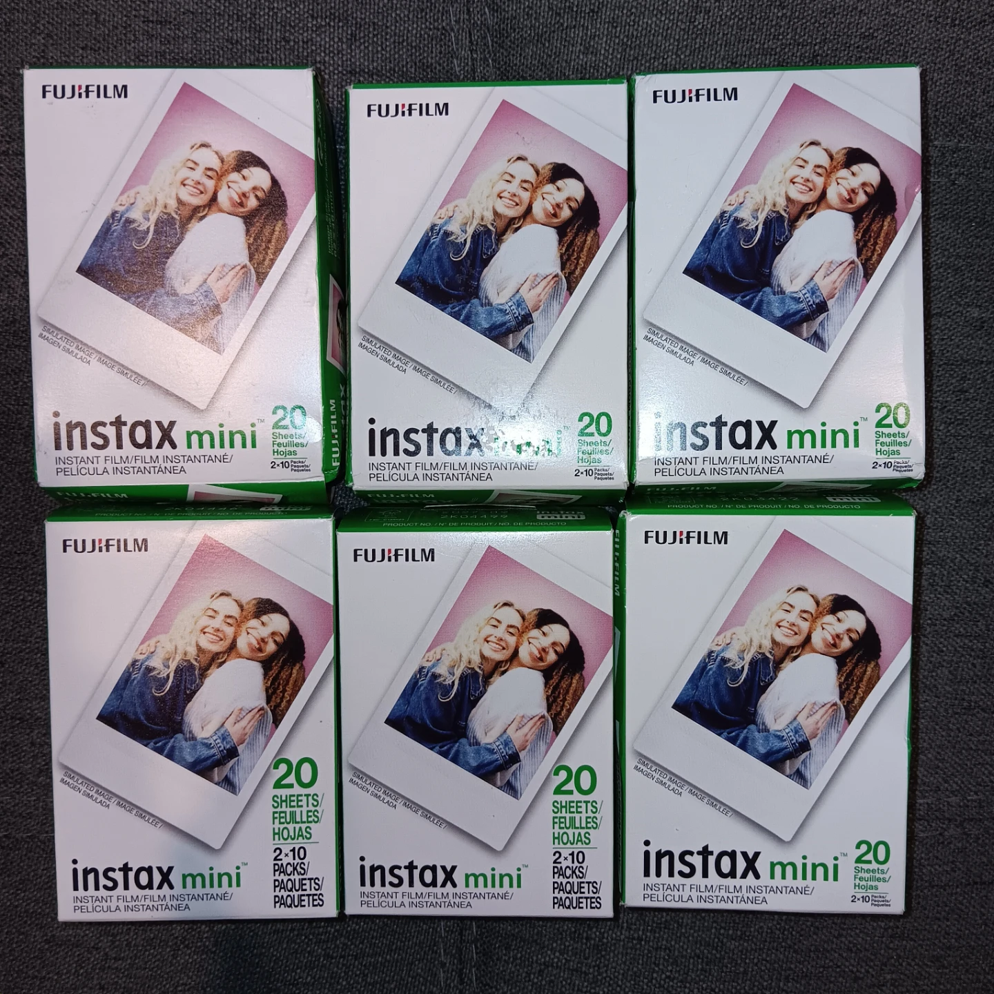 Fujifilm Instax Mini Instant Film 6 x 20-Sheet Packs