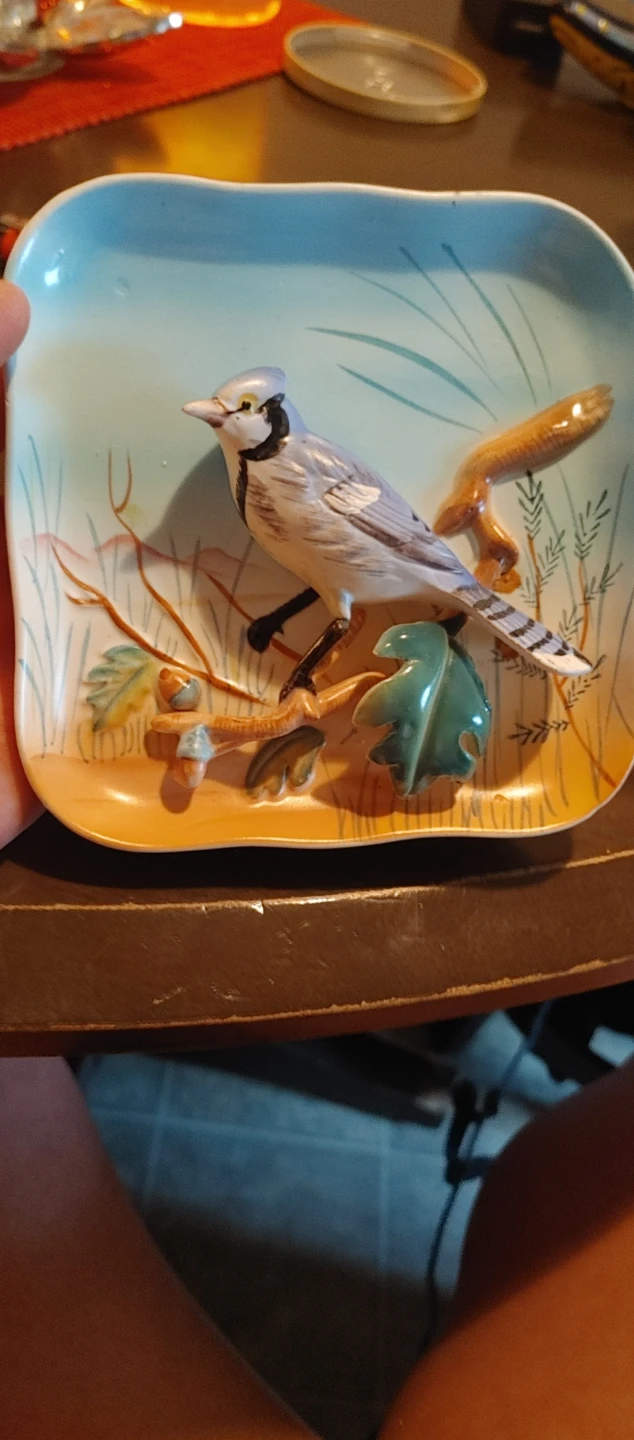 GHC Blue Jay Trinket Dish