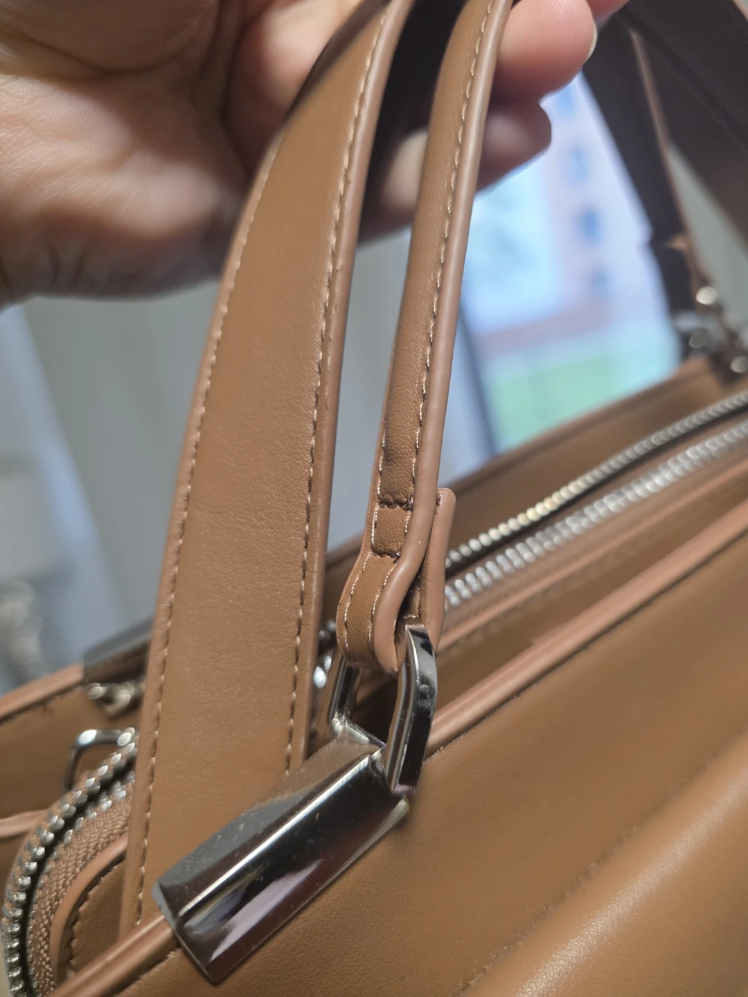 Steve Madden Brown Satchel Handbag - photo 4