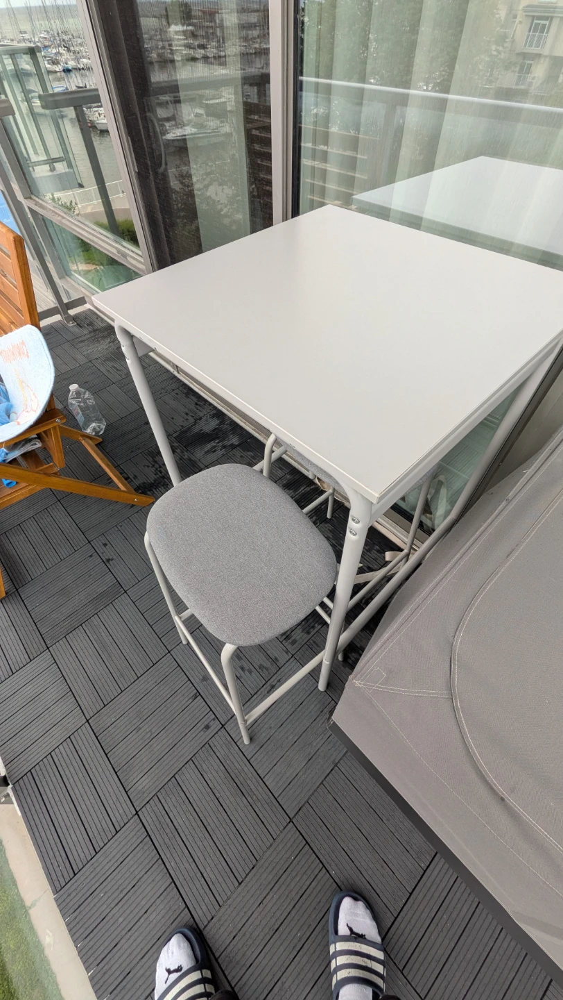 IKEA GRASALA set with two stools - photo 3