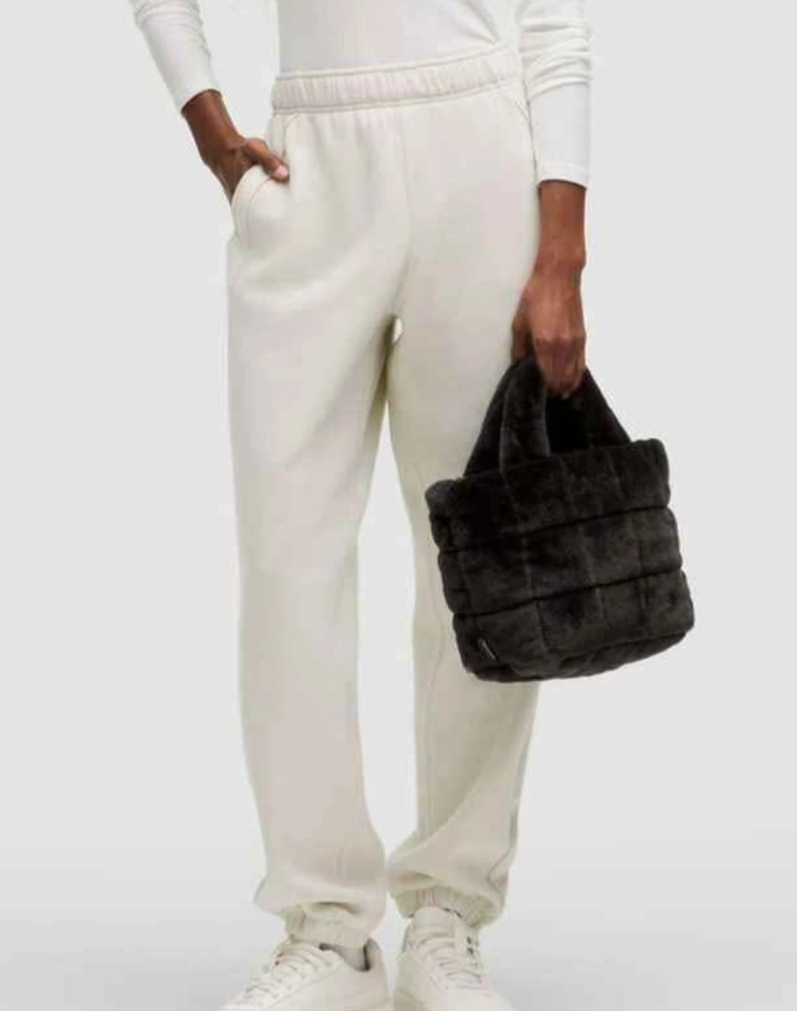 New!! Lululemon Quilted Grid Tote Bag Mini - photo 5