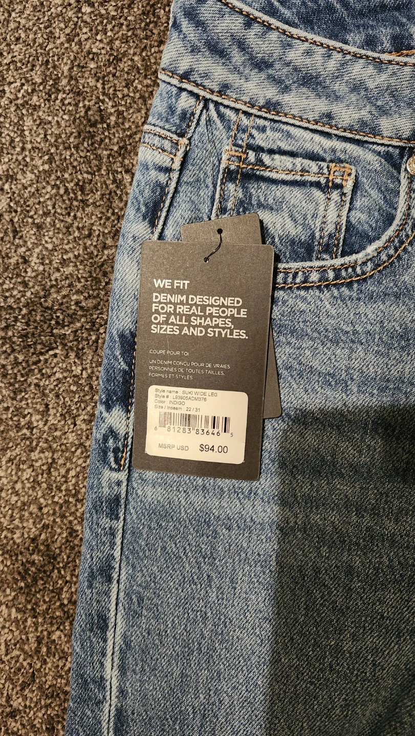 Silver Jeans Co. Women's SUKI Mid Rise Wide Leg Jeans - W22 L31 - photo 2