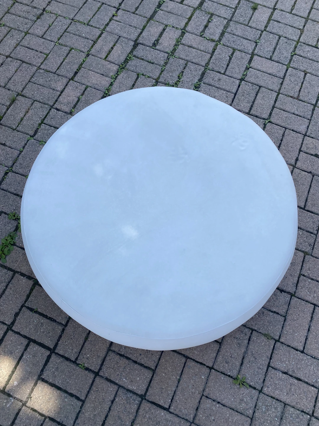IKEA LILLESÄTER footstool in Axvall off-white