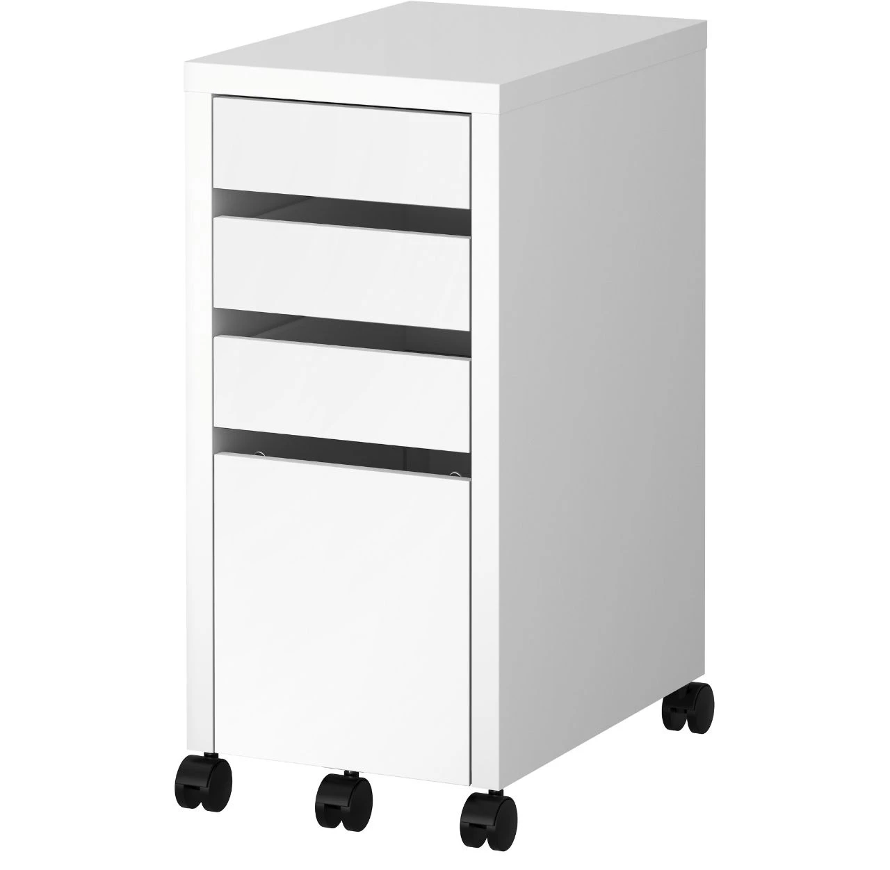 Ikea Alex Drawer Unit on Casters - White