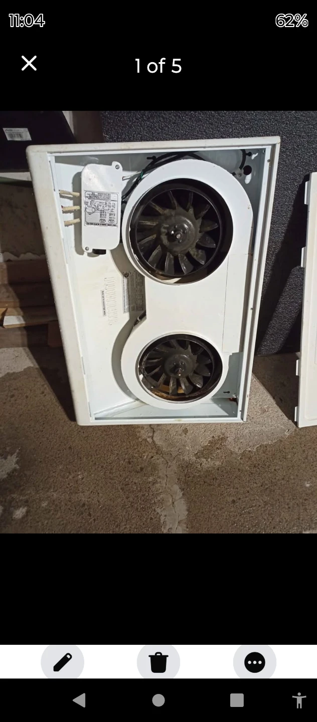 White Dual Fan Unit - photo 5