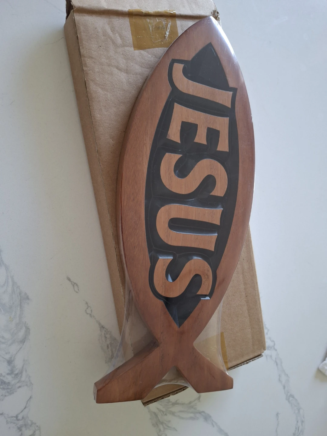 Shalom Jesus Fish Wall Decor - photo 5