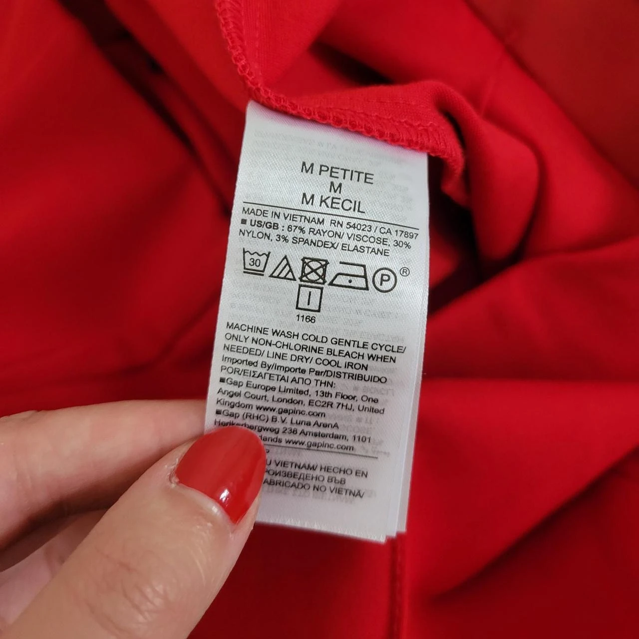 Red kick flare pants - photo 4