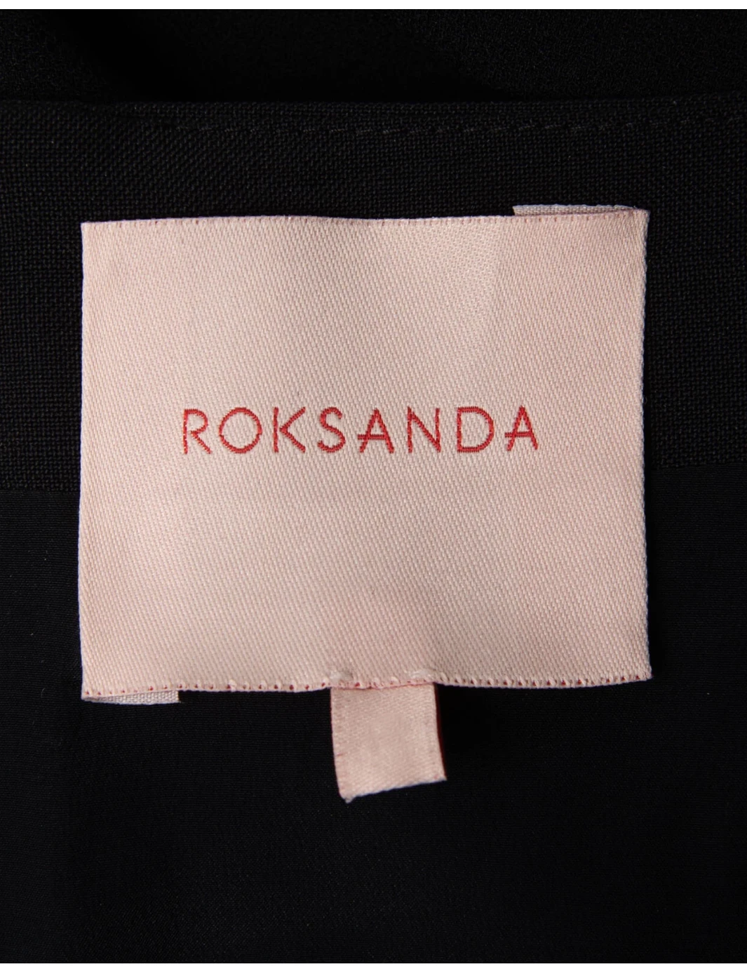 New Roksanda Black Wool Crepe Jumpsuit with Puff Sleeves - photo 4