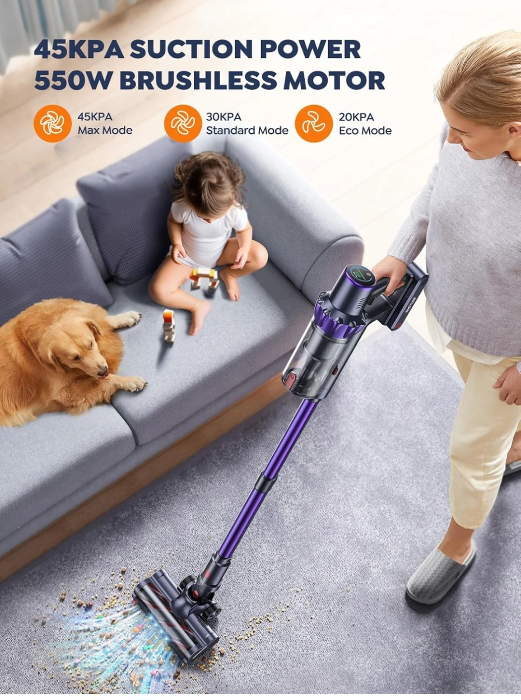 SMOTURE Cordless Vacuum Cleaner - photo 2