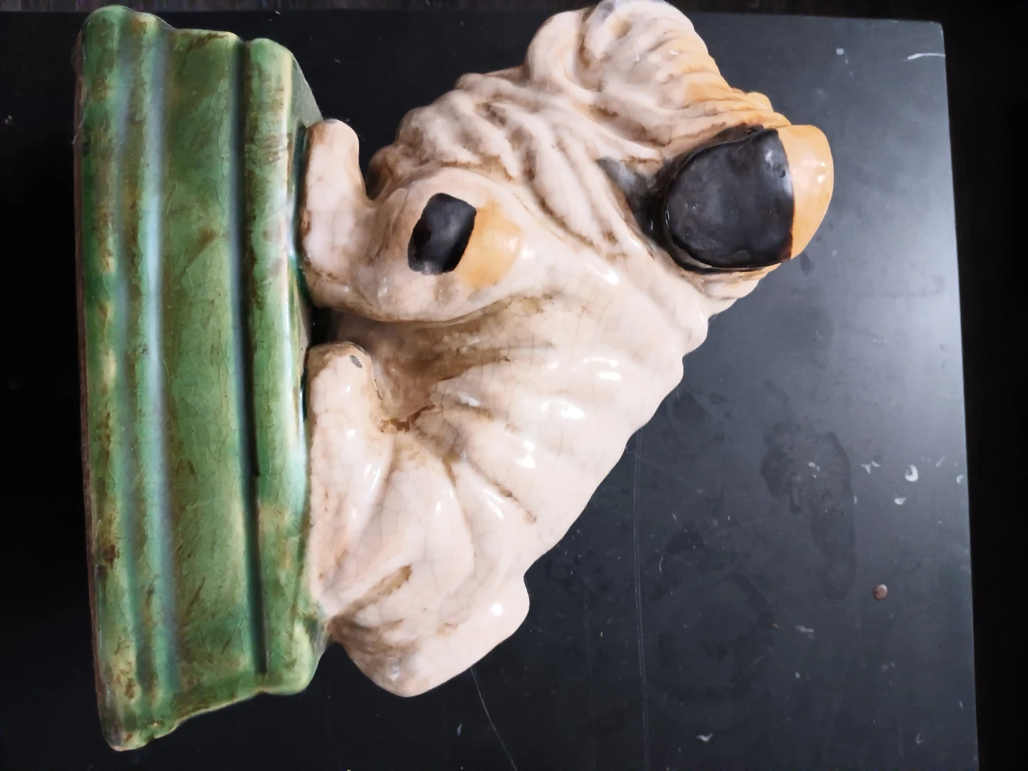 Vintage Ceramic Bulldog Figurine