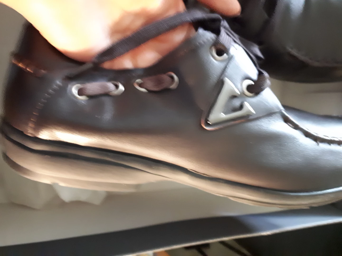 Nekei Men's Brown Leather Boat Shoes - photo 2