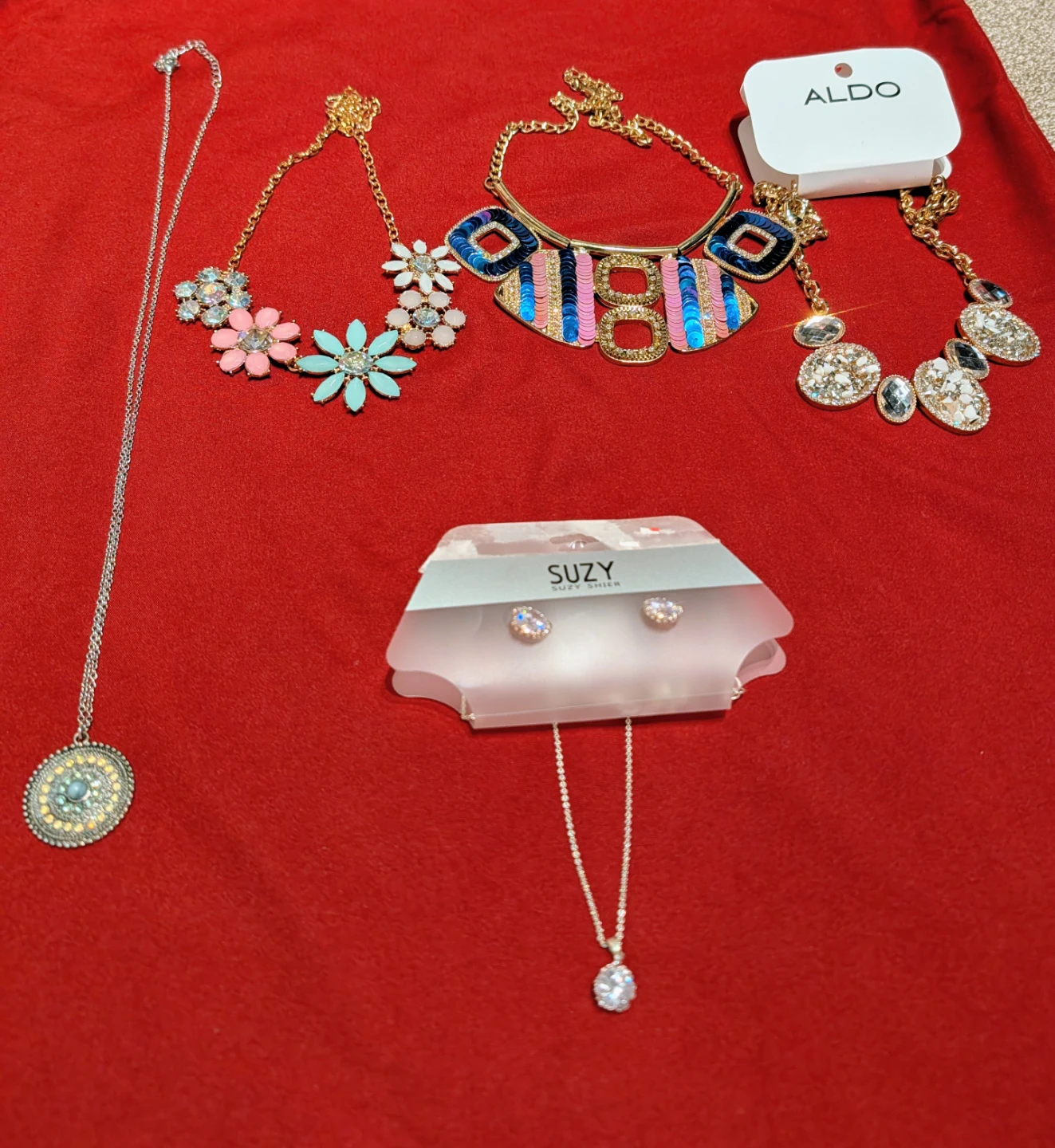 Assorted Necklaces and Earrings Set