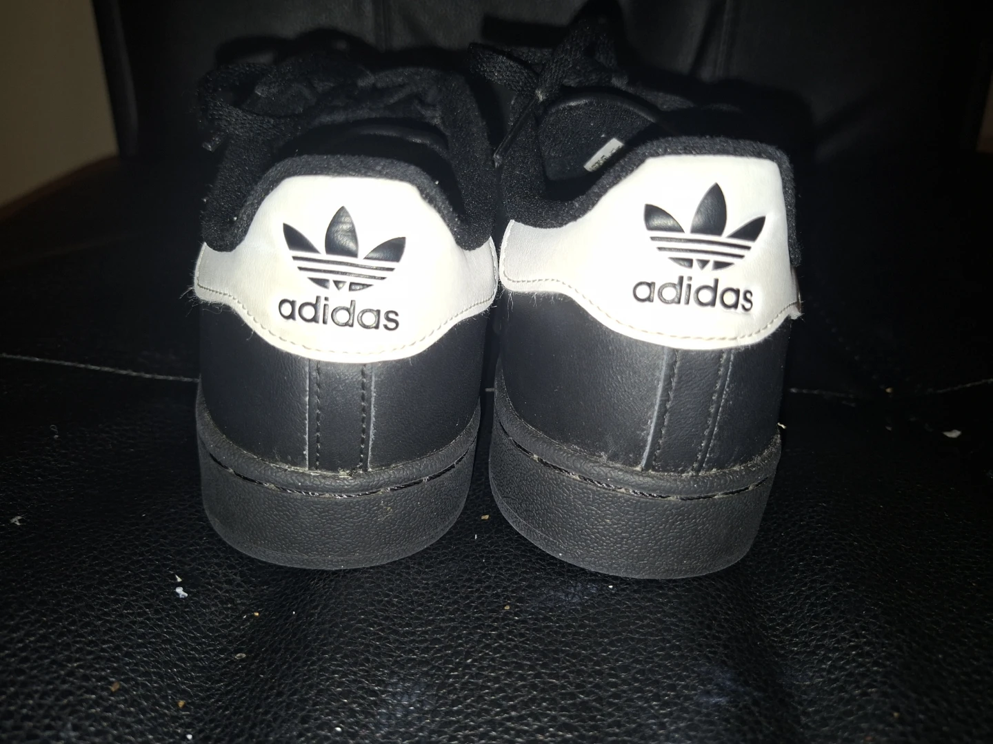 Adidas Superstar Shoes Black White - photo 2
