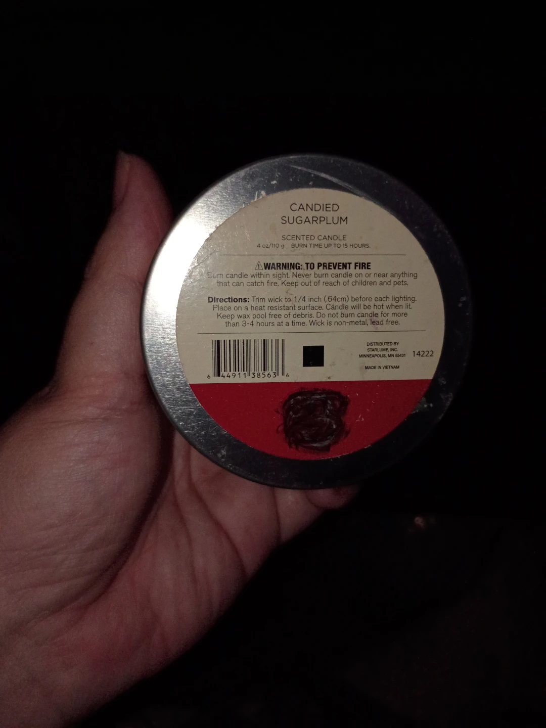 Candied Sugarplum Scented Candle - photo 2