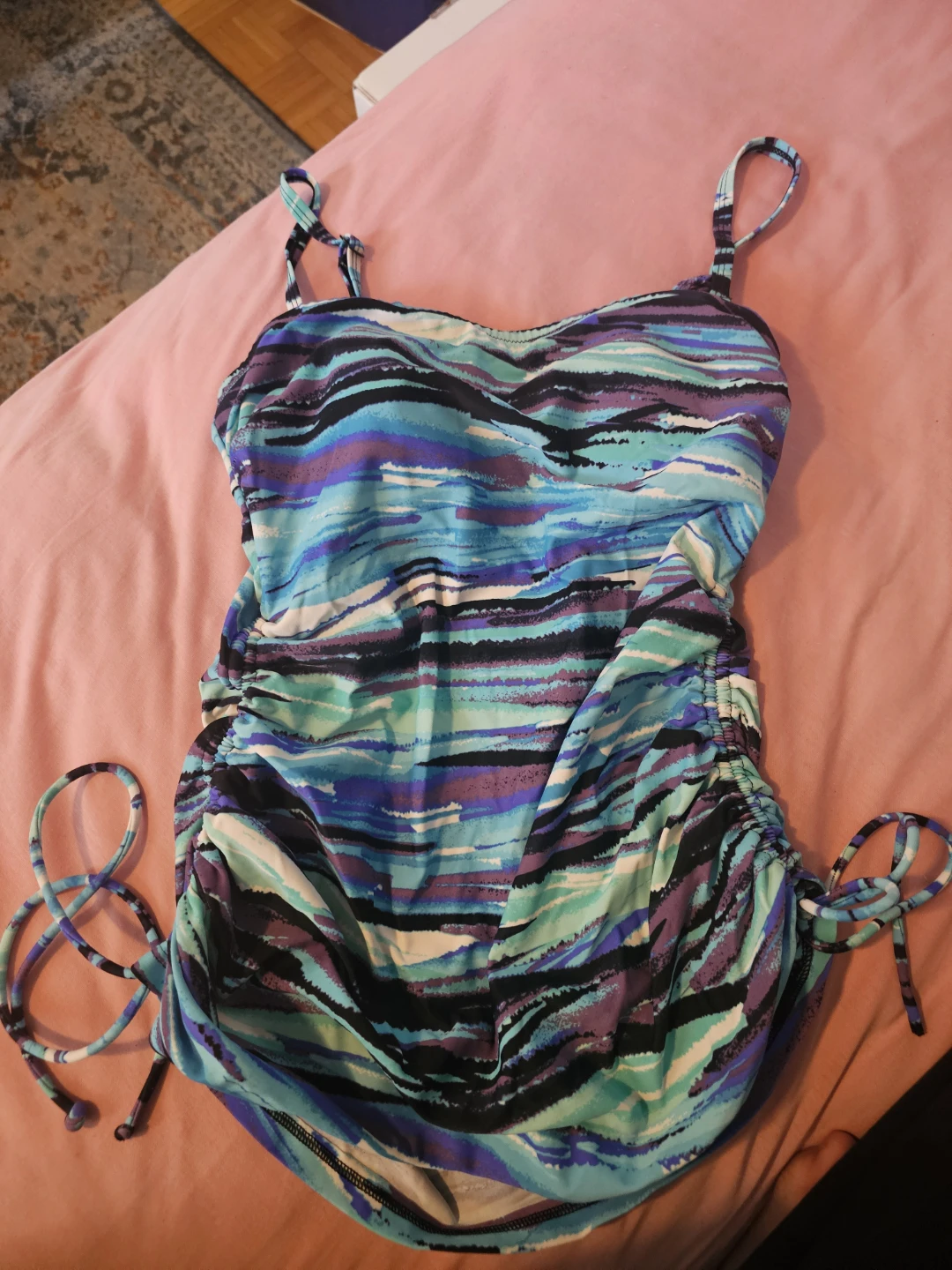 Christina Women's Ruched Swimsuit Size 10