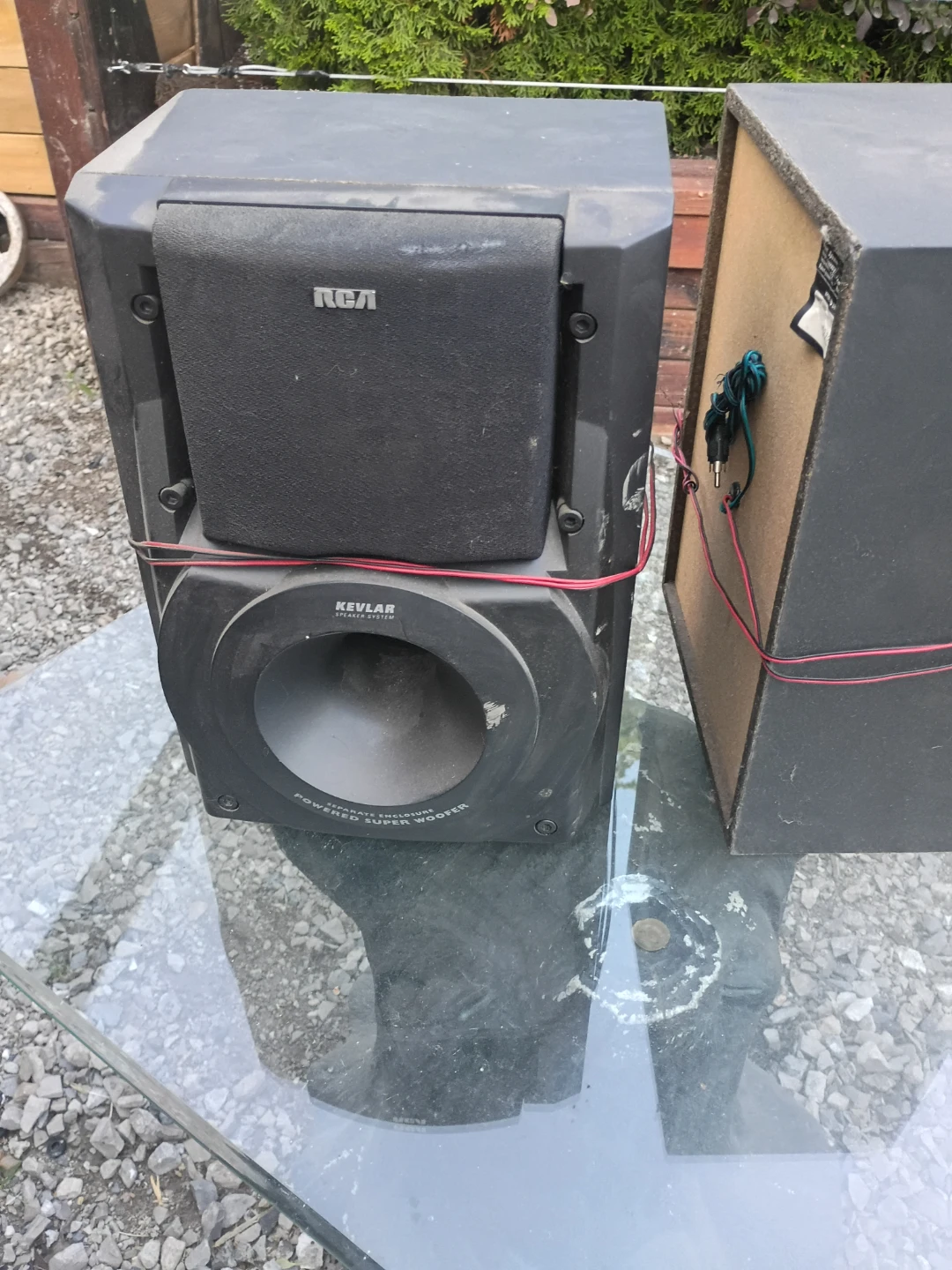 RCA Kevlar Super Woofer Speaker System
