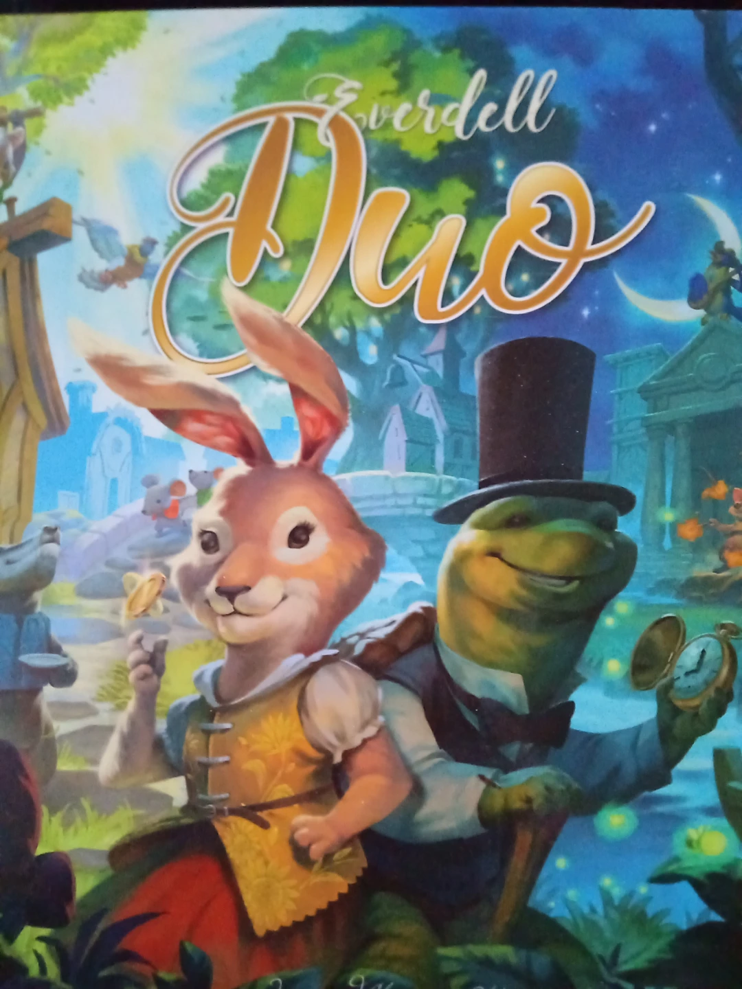 Everdell Duo Board Game, sleeved + insert