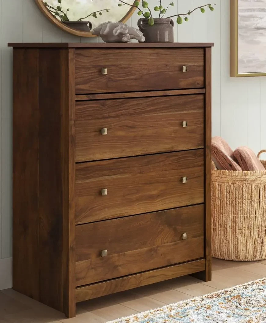 Brown 5-Drawer Dresser