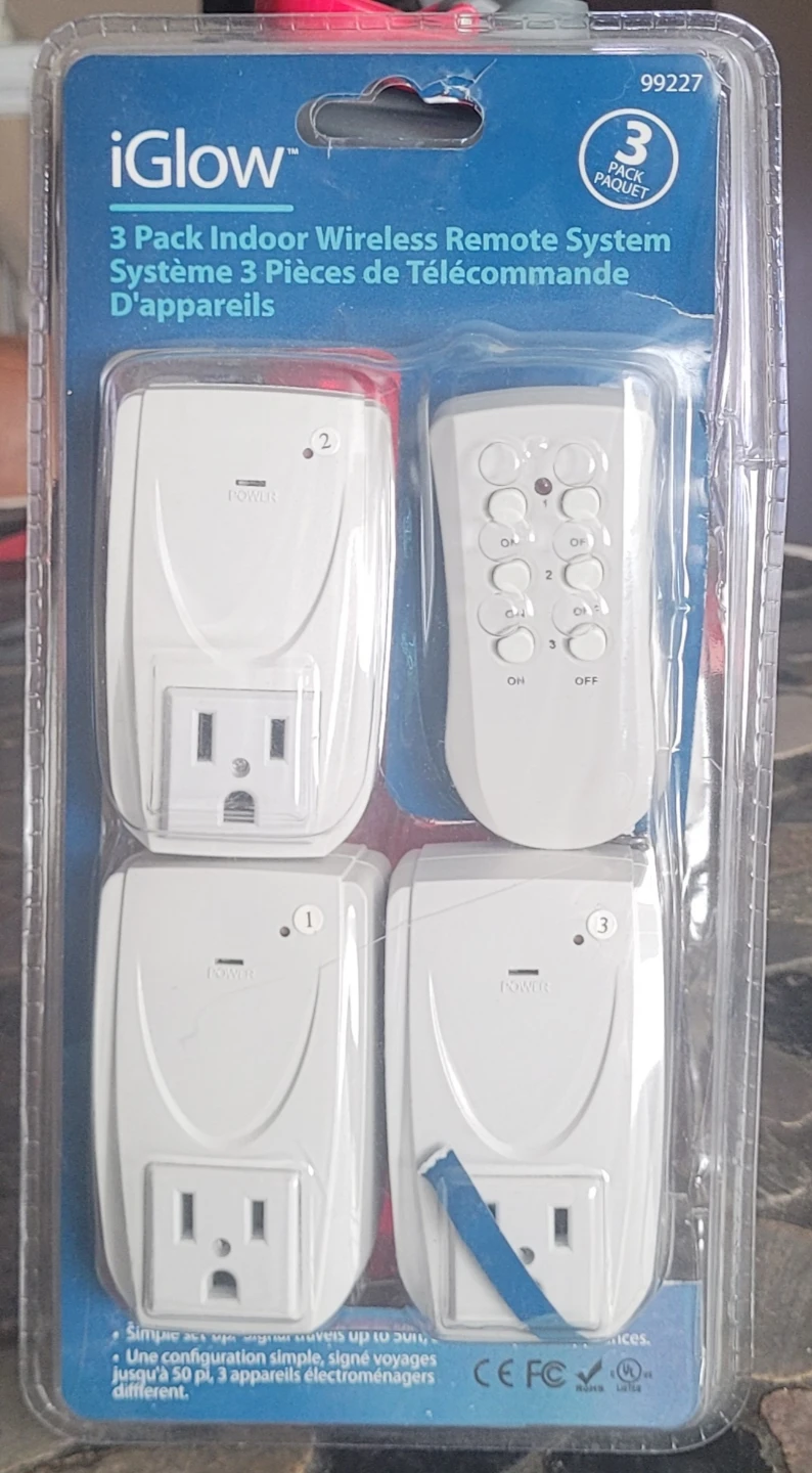 iGlow 3 Pack Indoor Wireless Remote System - photo 4