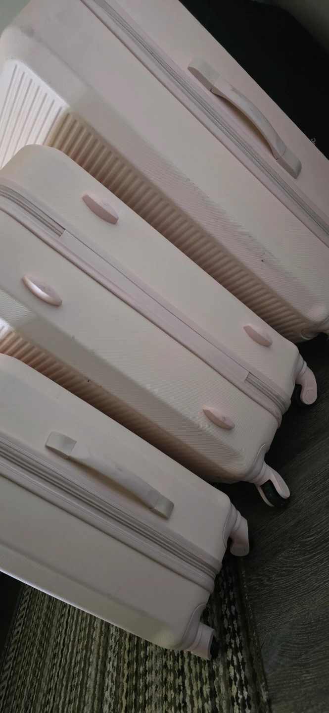 Set of 3 Pink Luggage - Hardshell Suitcases - photo 5