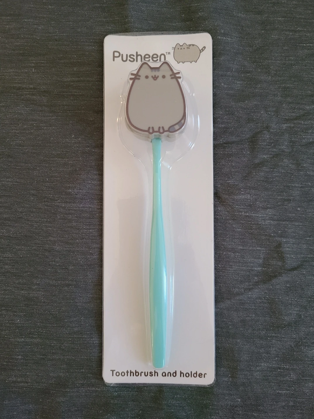 Pusheen Toothbrush and Holder
