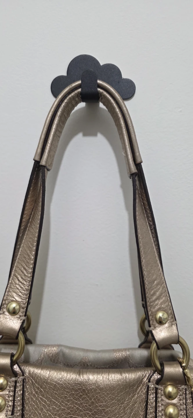 Coach Ashley Signature Lurex Carryall Satchel (F15807) - photo 4
