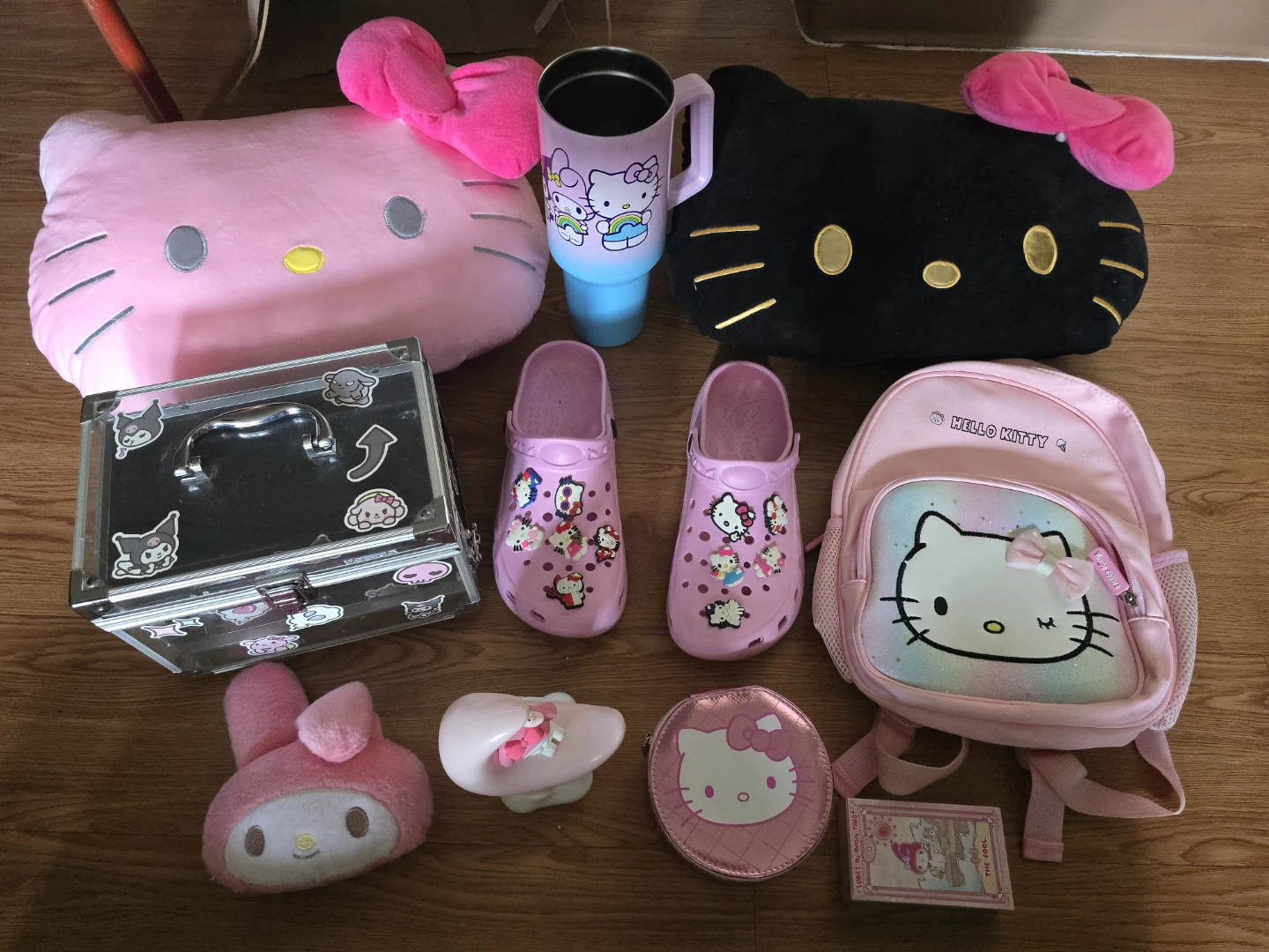 Assorted Hello Kitty & Friends Plush Toys, and Accessories