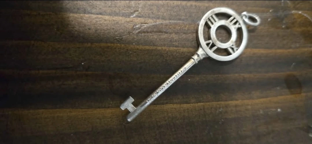 Vintage Tiffany & Co. Atlas Collection Key Pendant