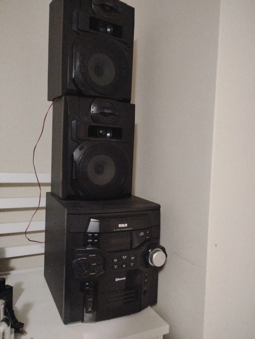 RCA 5 CD Changer Stereo System