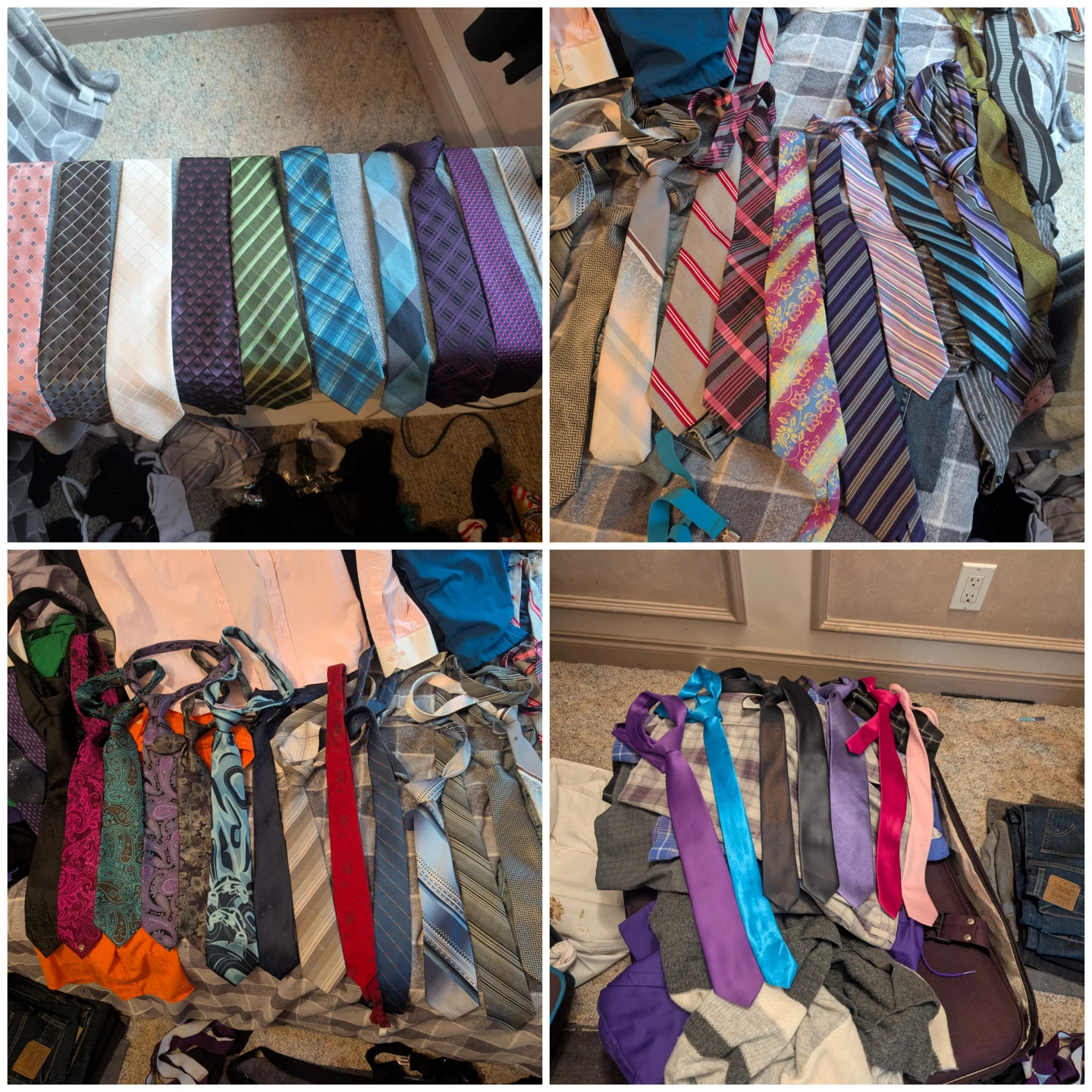Assorted Men's Silk Ties, dress shirts, pants, jackets, vests - photo 5