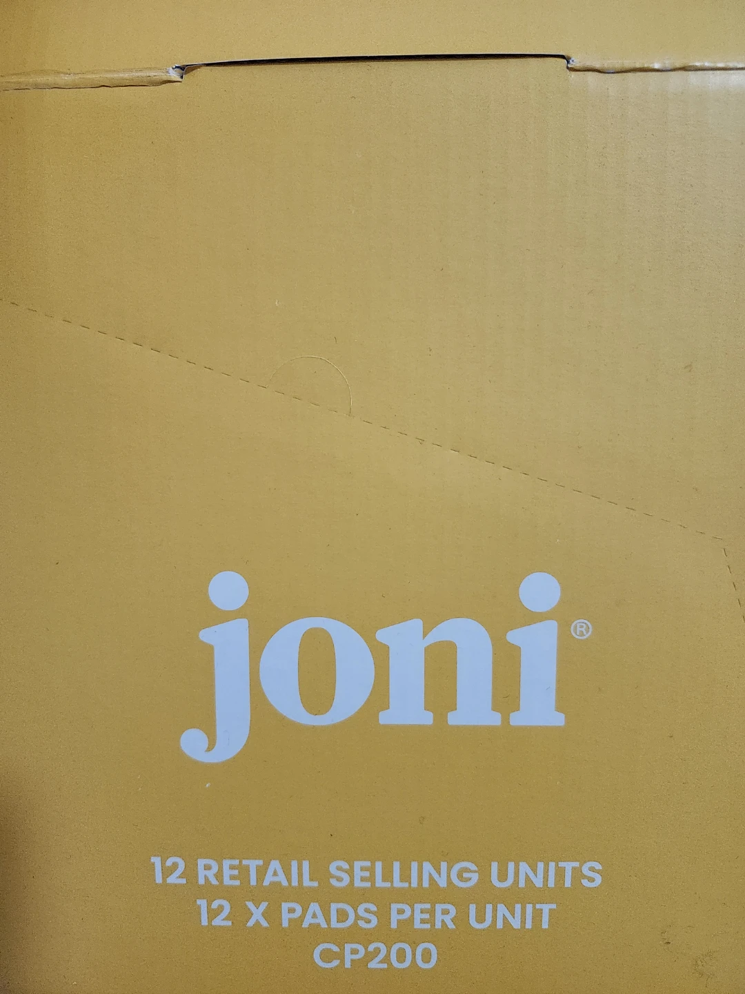 Joni Menstrual Pads - Regular - 12 Count Boxes - photo 2
