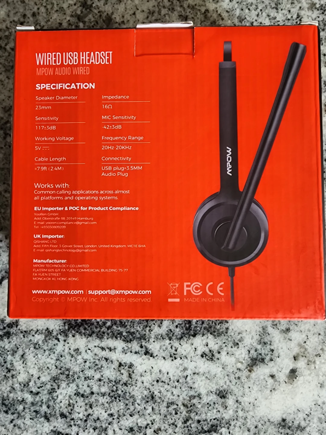 MPOW Wired USB Headset with Noise Reduction - photo 3