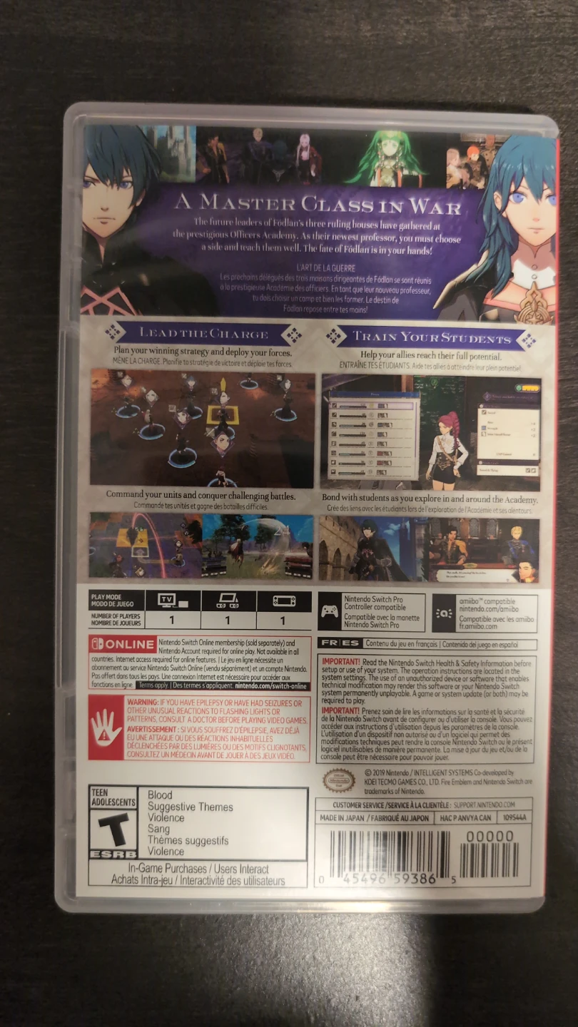 Nintendo Switch Fire Emblem: Three Houses Game - photo 3