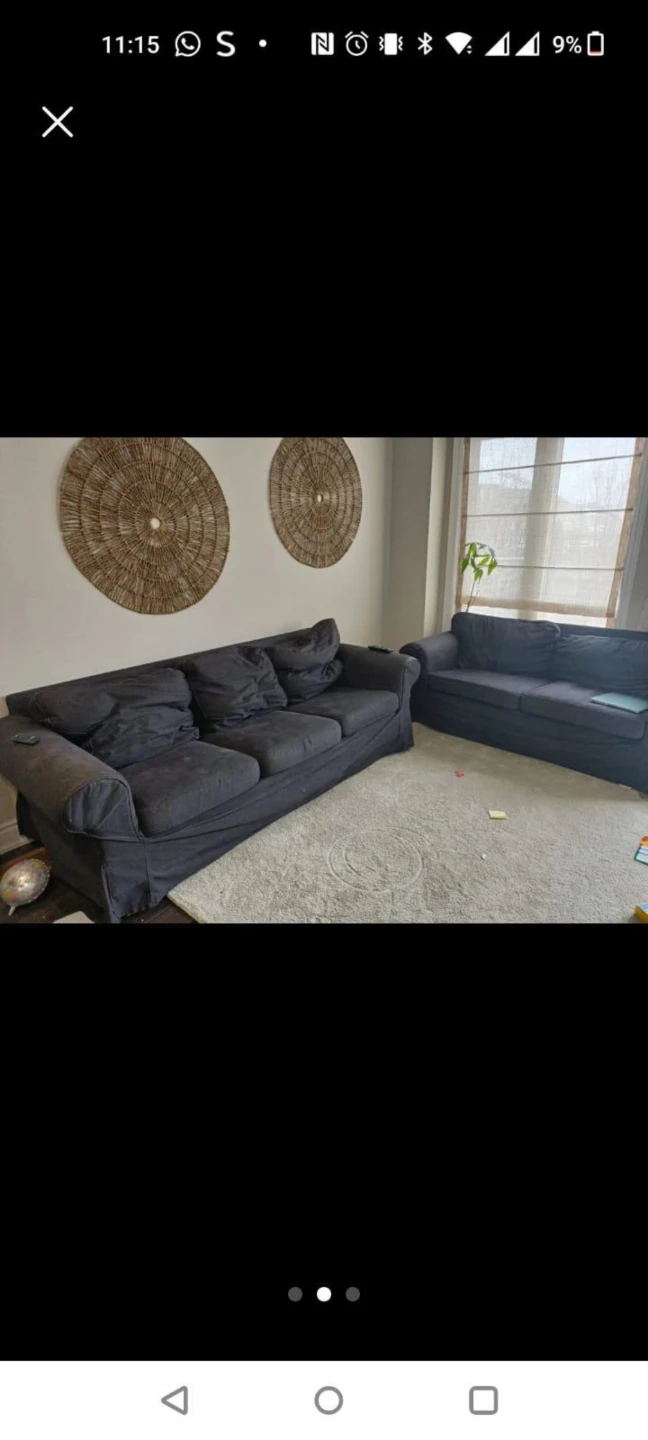Free 2 Sofas. Pickup asap