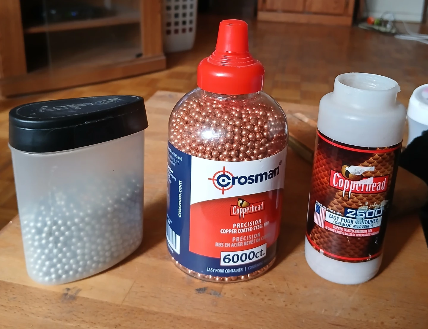 Crosman Copperhead Precision Copper Coated Steel BBs