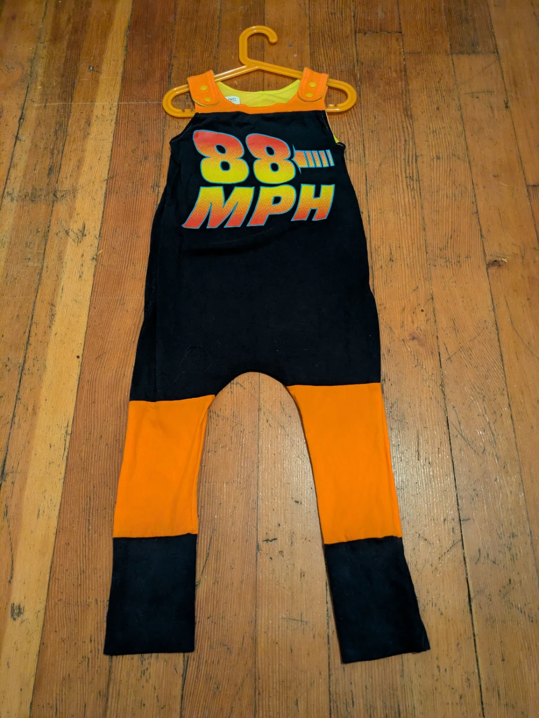 One of a Kind Back to the Future 88 MPH Romper
