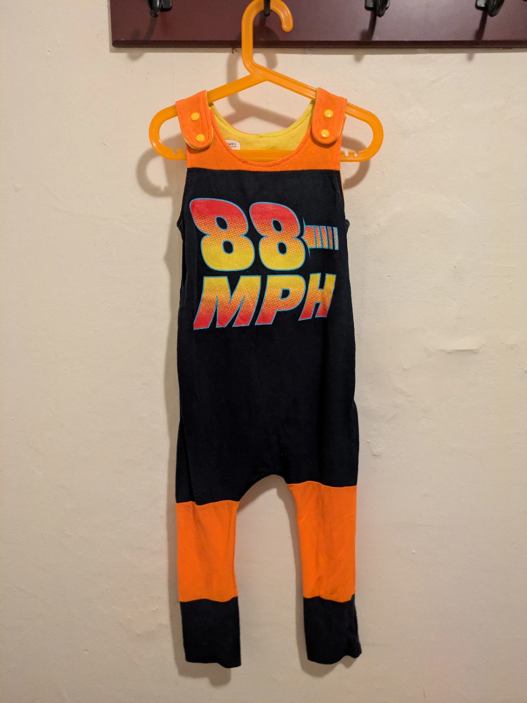 One of a Kind Back to the Future 88 MPH Romper - photo 3