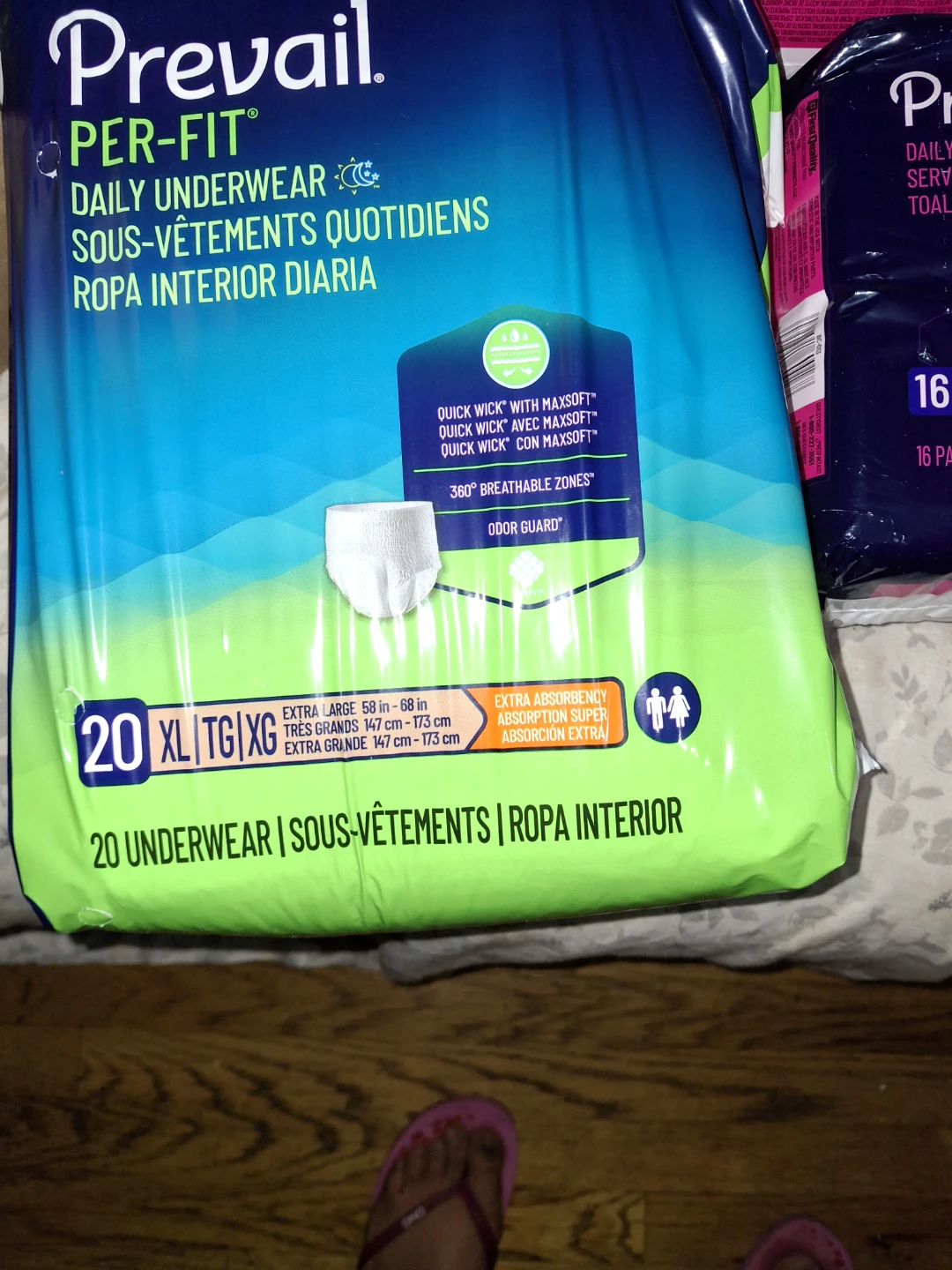 Prevail Per-Fit Daily Underwear XL (20 ct) - photo 2