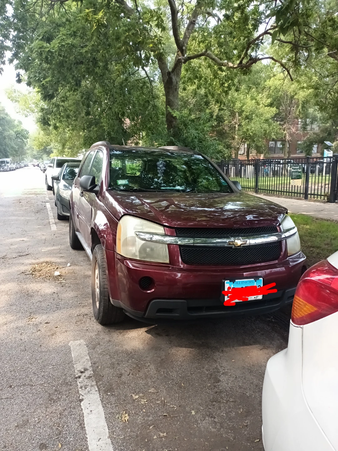 2007 Chevrolet Equinox LS Burgundy - photo 3
