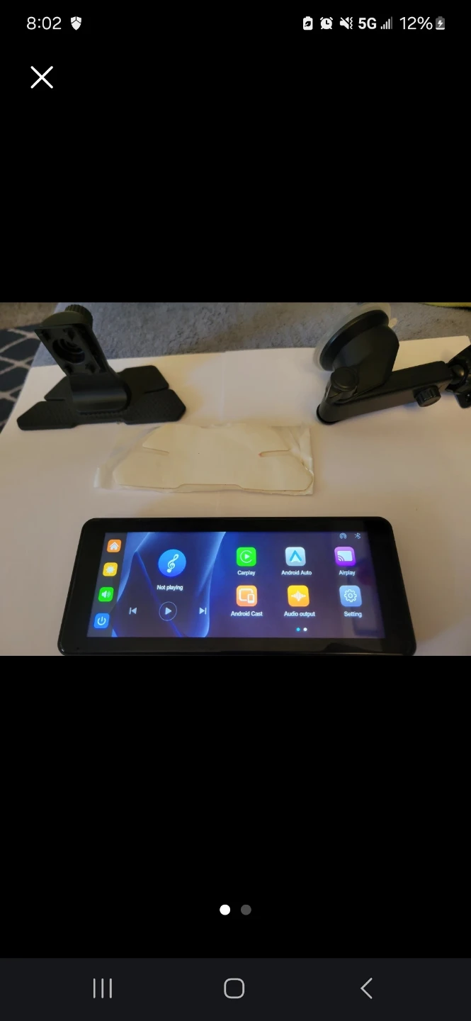 7" Car Display(Bluetooth) android/apple car play - photo 2