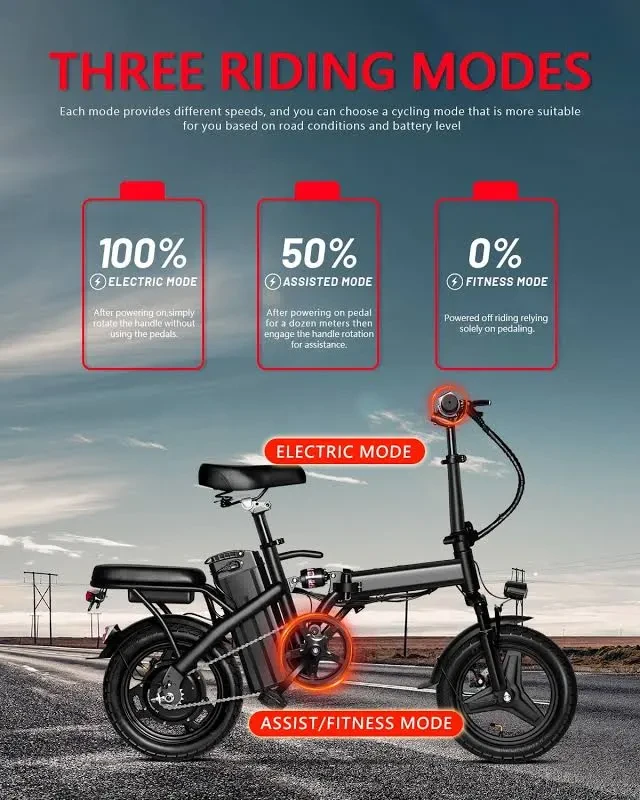 NEW Foldable Electric Bike - photo 3