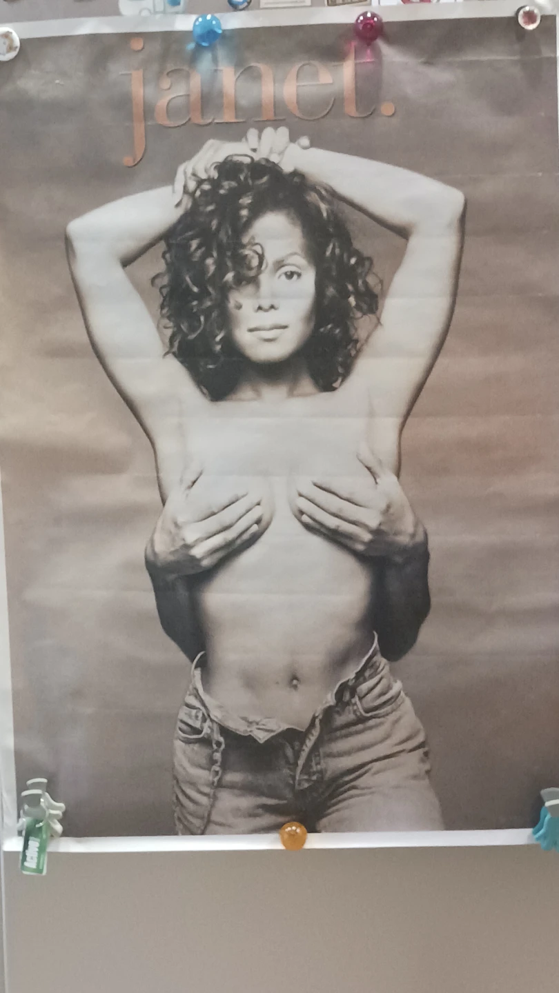 1993 Janet Jackson Poster Original Release