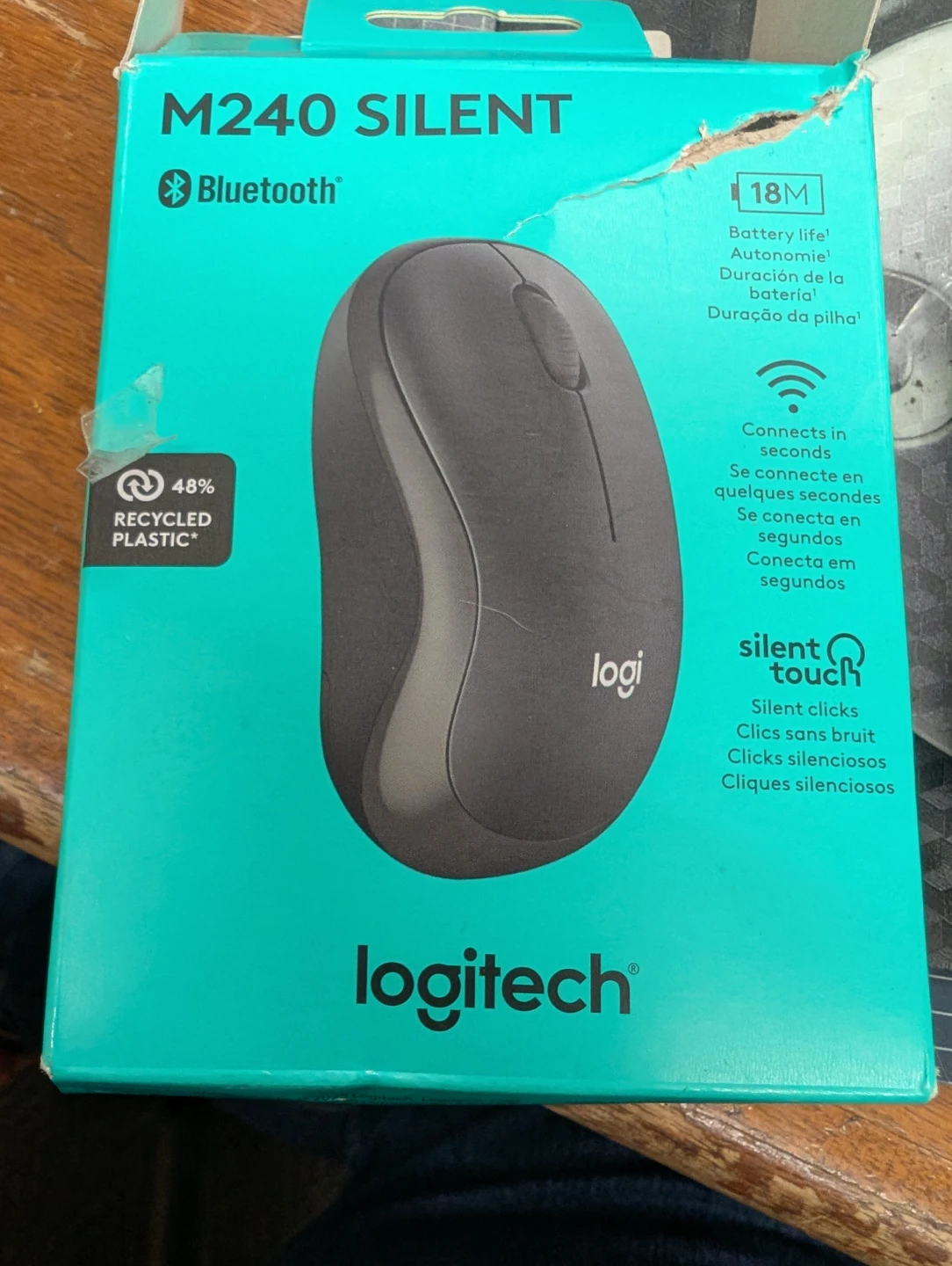 Logitech M240 Silent Bluetooth Mouse