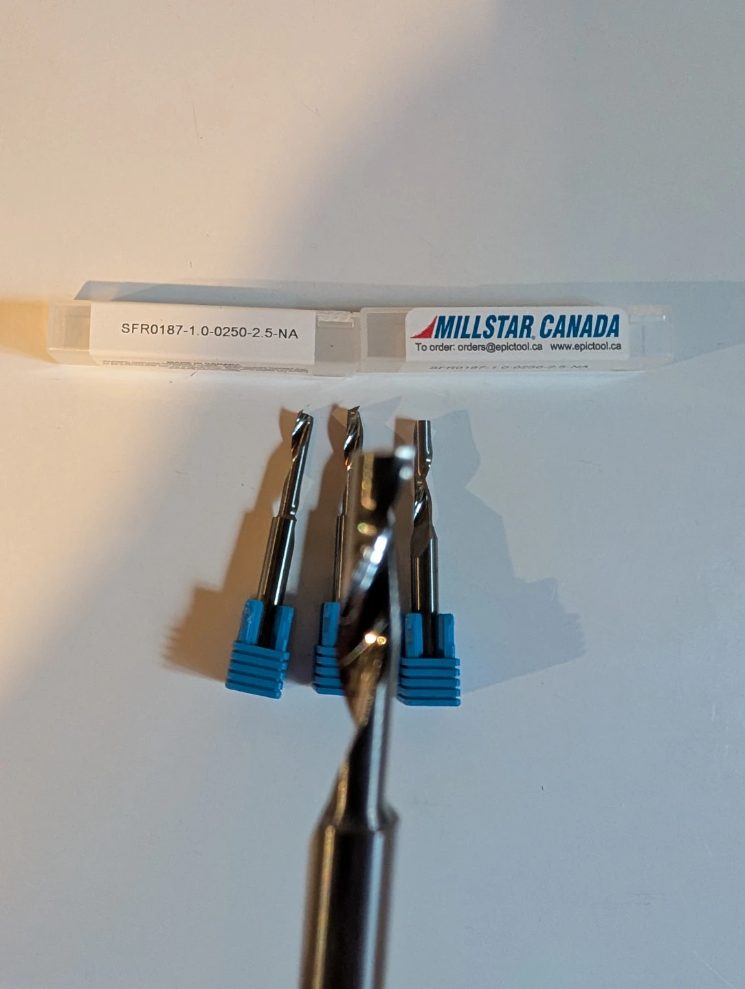 Millstar Canada 4-Piece End Mill Set