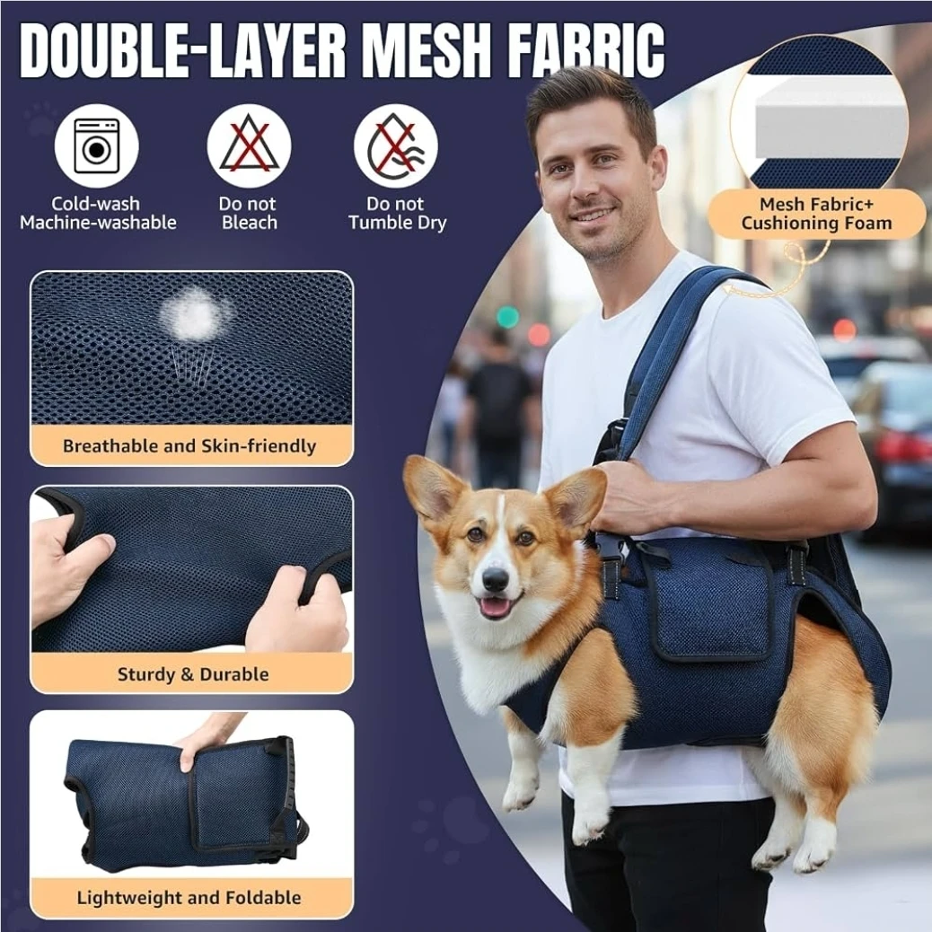 Dog Lift Harness Full Body Sling Carrier - photo 4