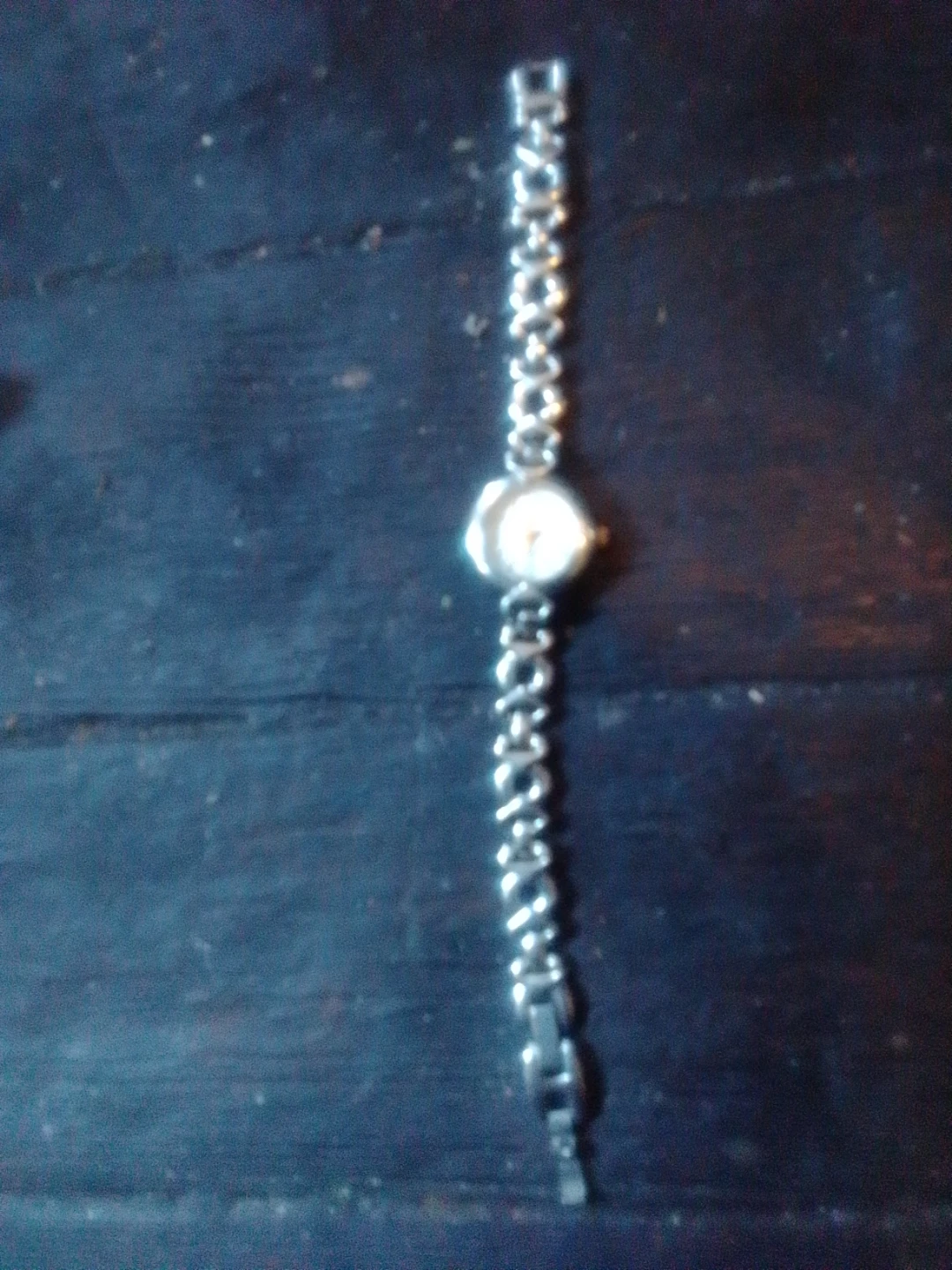 Women's silver tone watch