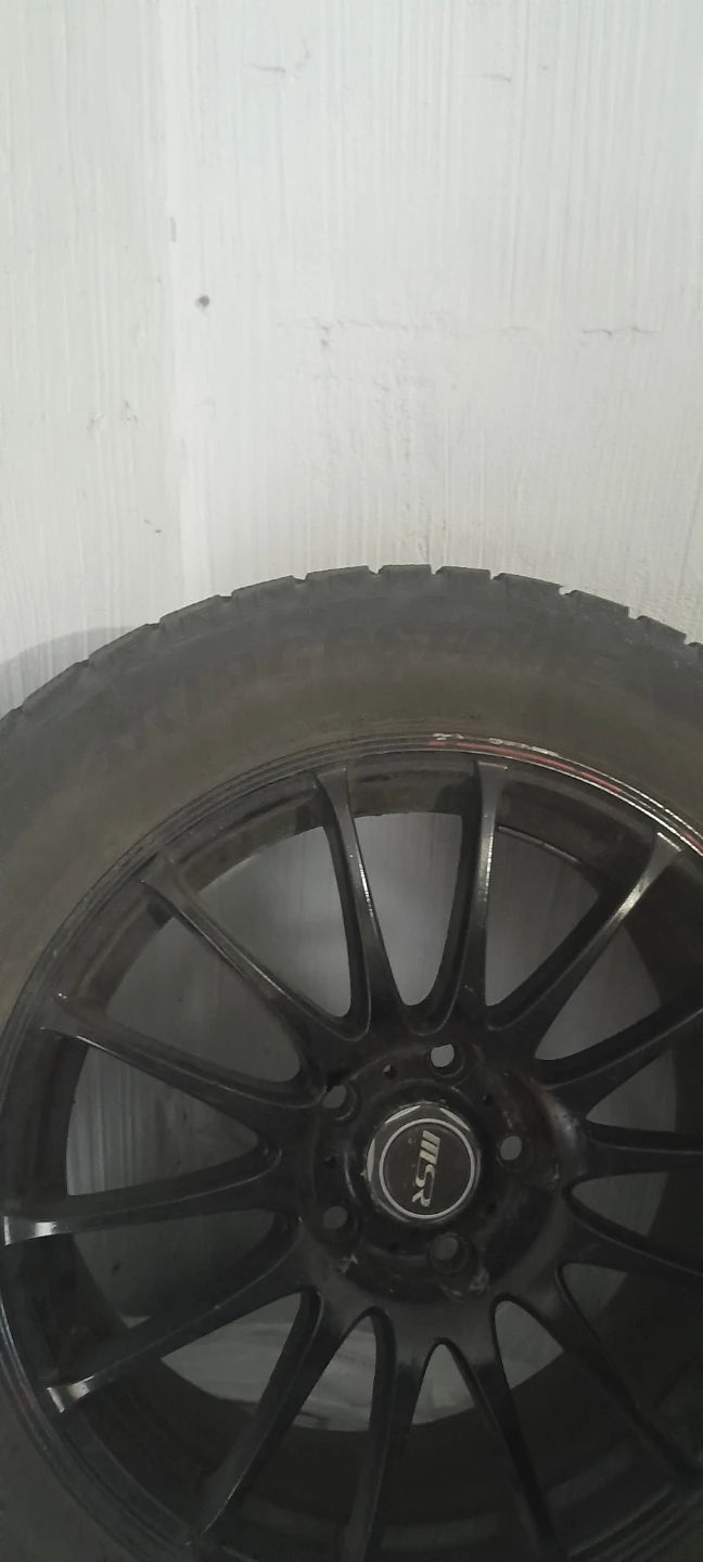 MSR Black Alloy Rims with Tires 225/55R17