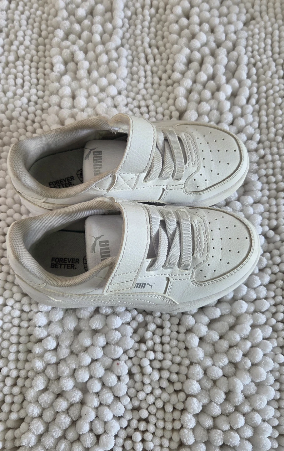 Puma White Velcro Sneakers - photo 2