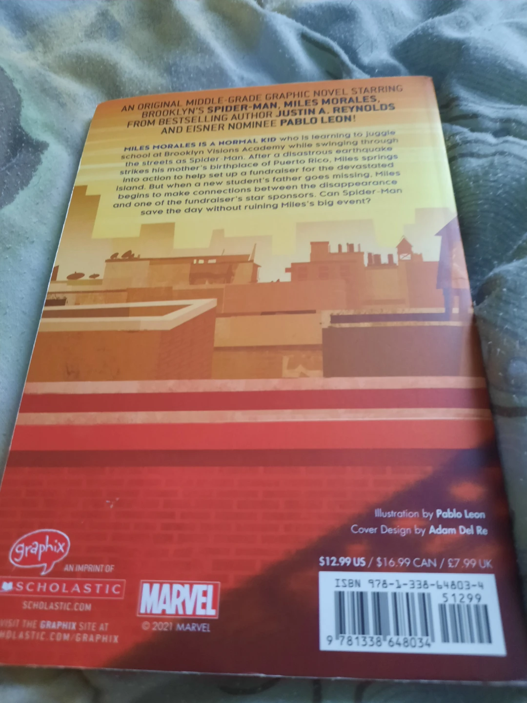 Marvel Miles Morales Shock Waves Graphic Novel - photo 2