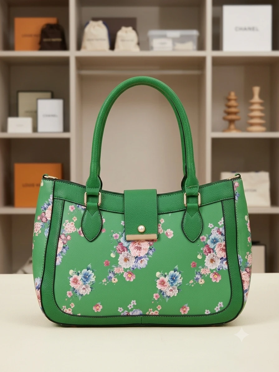 Floral Print Top Handle Handbag $20 each - photo 2